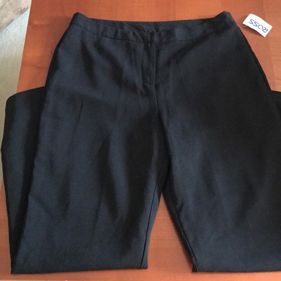 ross black dress pants | & Jumpsuits | Pants 4 Waistband sits just below natural waistline Straight legs Life's what you make it,